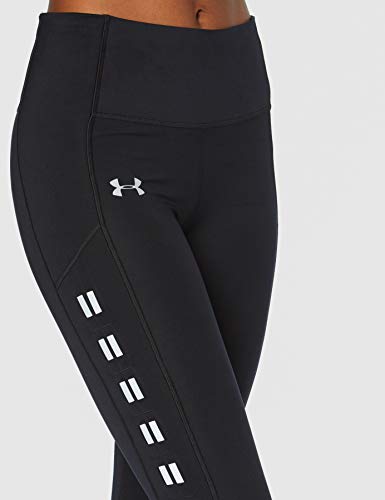 Under Armour Qualifier Speedpocket Roadside Runway Crop Legging, Mujer, Negro, MD