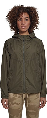 Urban Classics Ladies Oversize Windbreaker Chaqueta, Verde (Darkolive 00551), XL para Mujer