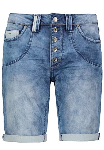 Urban Surface Bermudas Vaqueras de Mujer | Pantalones Cortos Denim para el Verano Azul Medio M