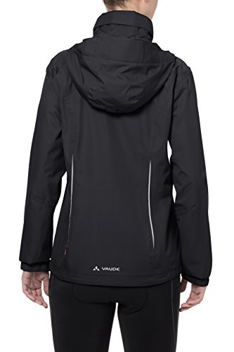 VAUDE - Chaqueta para Mujer, Talla 42, Color Negro