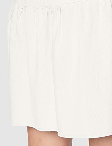 Vero Moda Vmhelenmilo Short Skirt Wvn Falda, Blanco como La Nieve, M para Mujer