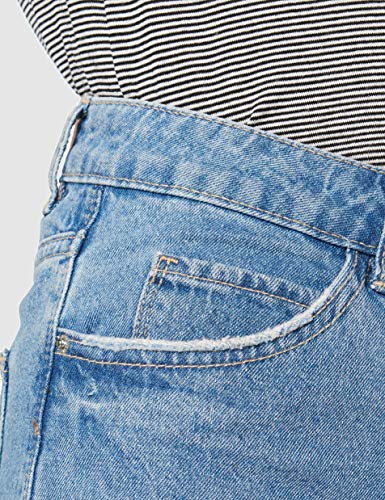 Vero Moda Vmnineteen HR Loose Shorts Mix Noos Pantalones Cortos, Azul (Light Blue Denim Light Blue Denim), 36 (Talla del Fabricante: X-Small) para Mujer