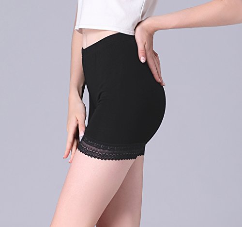 Vinconie Pantalon Corto Mujer de Vestir Short Leggings Bajo Falda Spandex Shorts