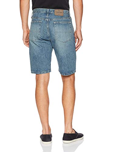 Wrangler Authentics Men's Big & Tall Classic Relaxed Fit Five-Pocket Jean Short, Maritime, 48