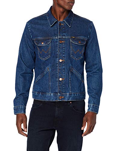 Wrangler Icons Chaqueta de mezclilla, Azul (6 Months 923), XXX-Large para Hombre