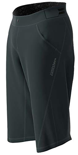 Zimtstern StarFlowz Short Pantalón Corto de montaña, Hombre, Pirate Black-Pirate, XX-Large