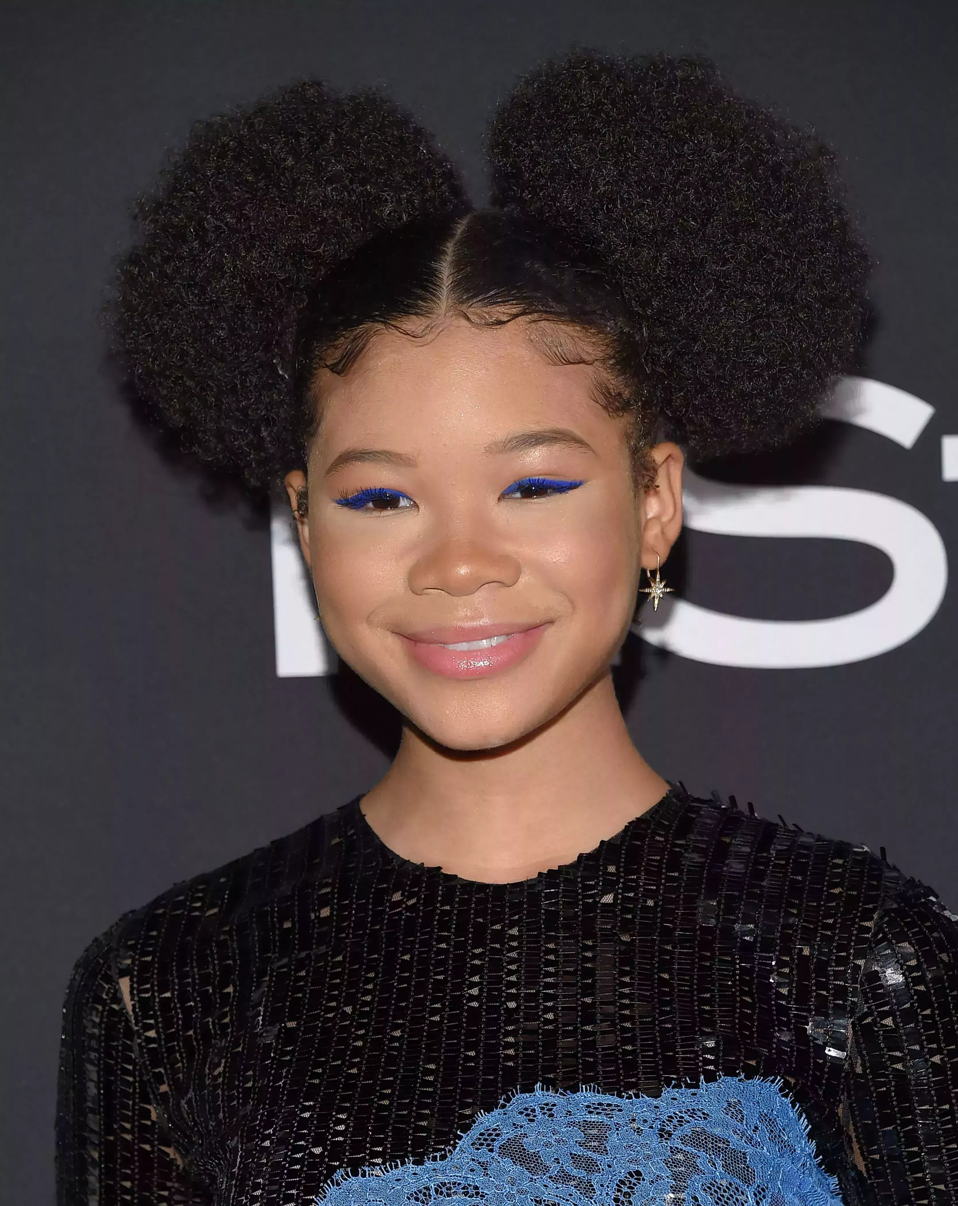 Storm Reid’s Double Afro Puffs