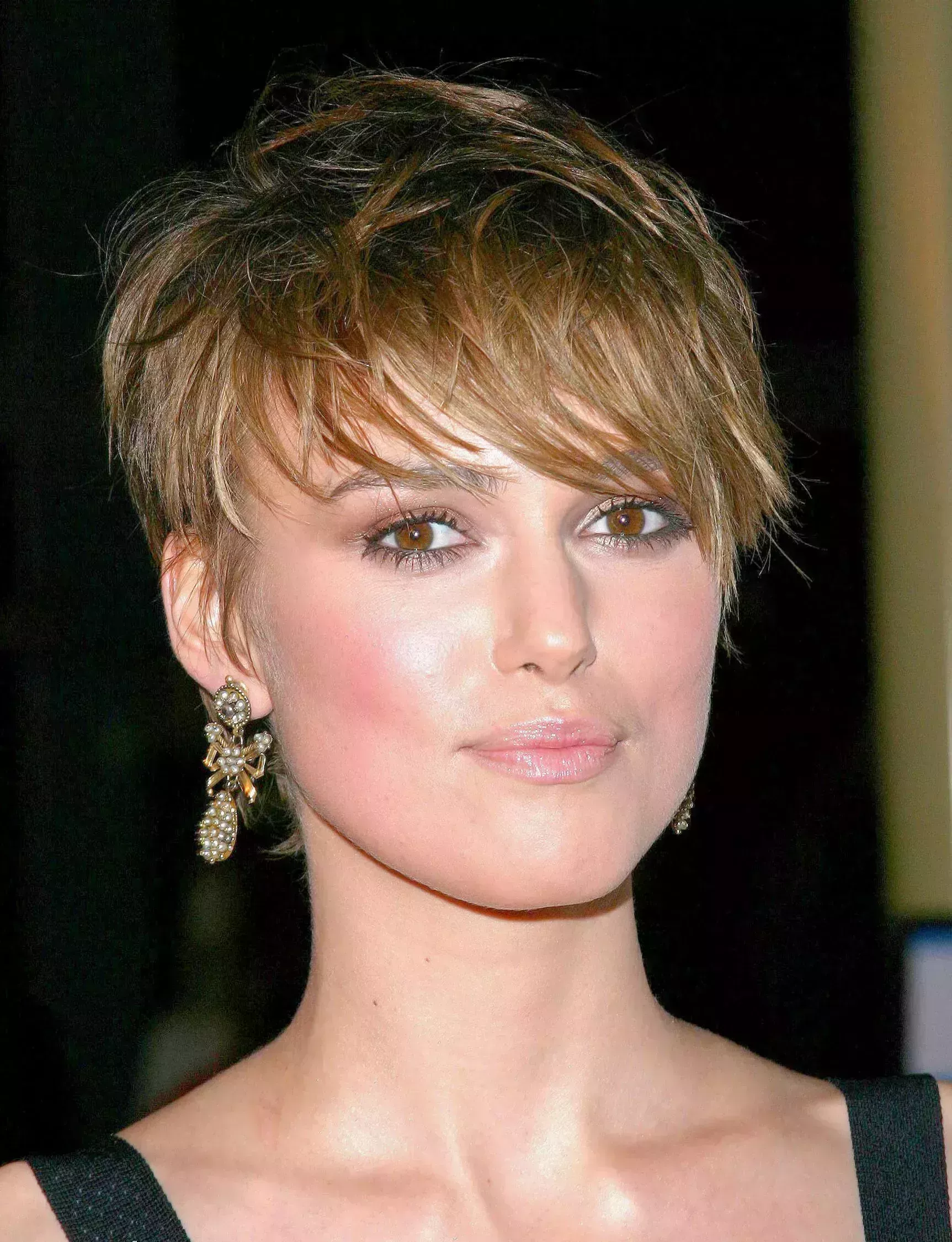 Keira Knightley’s Textured Pixie