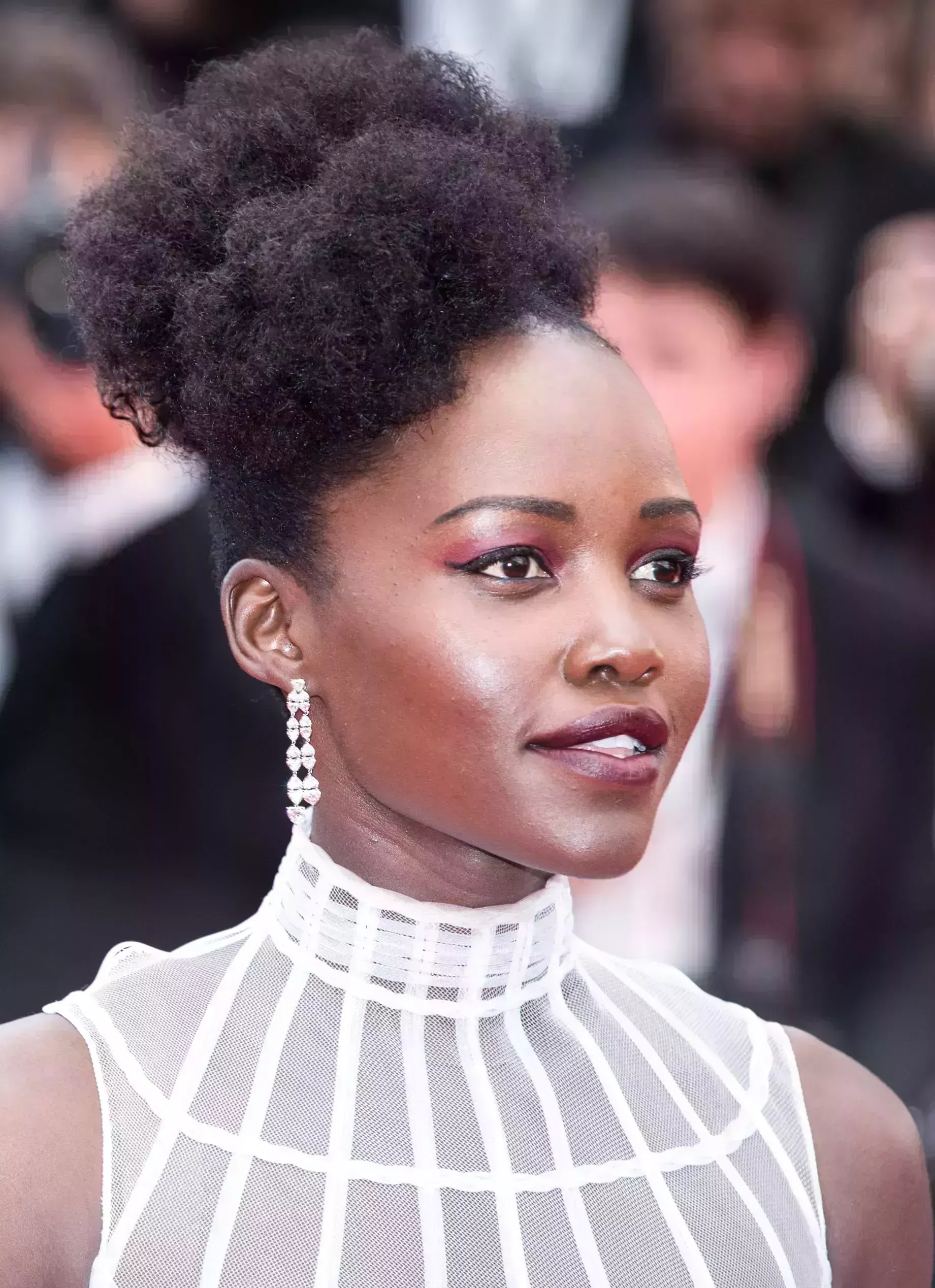 Lupita Nyong’o And Her Side Pony