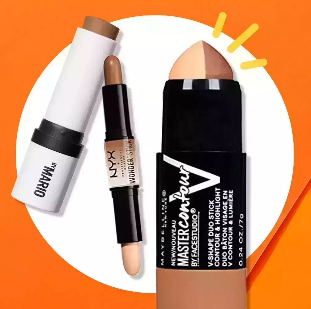 three contour sticks