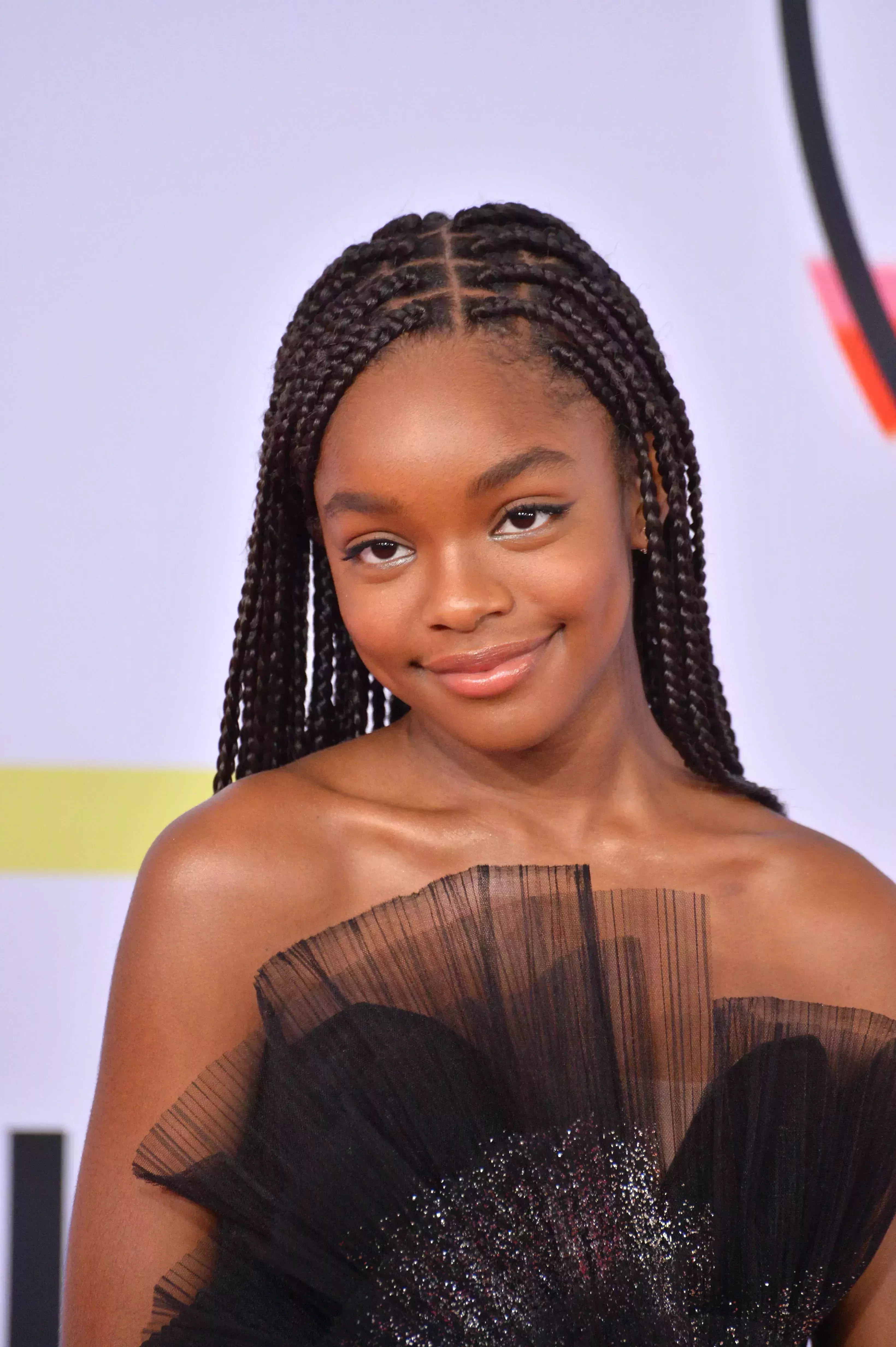 Marsai Martin’s Neat Cornrows