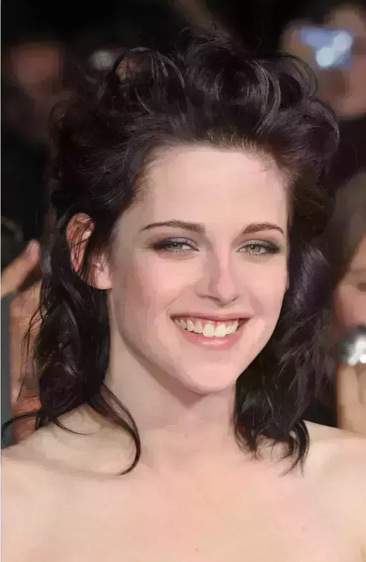 Kristen Stewart’s Curly Mullet