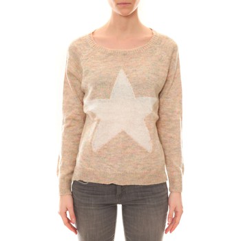 De Fil En Aiguille Jersey Pull Ym 19 Beige