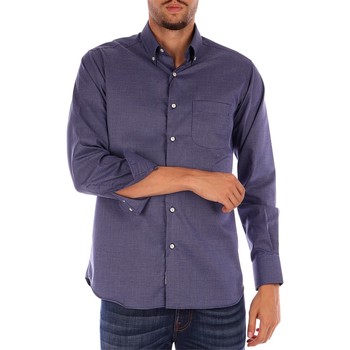 Ingram Camisa manga larga 68560 camisas hombre azul