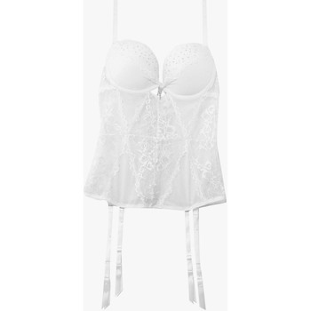 Lascana Corpiño Bustier-push-up bustier multiposiciones Paola blanca