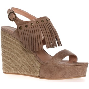 Les Petites Bombes Alpargatas CHAUSSURE À TALON SABINE BEIGE