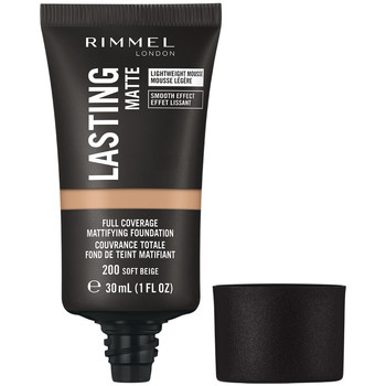 Rimmel London Base de maquillaje Lasting Matte Foundation 200-soft Beige