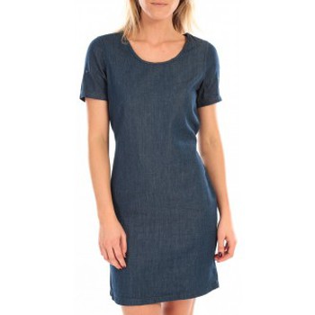 Vero Moda Vestido MY SS SHORT DENIM DRESS Bleu