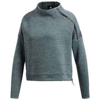 adidas Jersey SUDADERA ZNE CREW MUJER GRIS