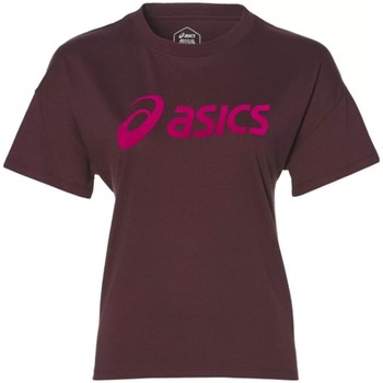 Asics Camiseta CAMISETA BIG LOGO DEEP GRANATE MUJER