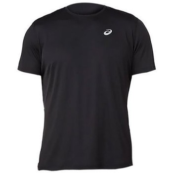 Asics Camiseta CAMISETA RUNNING SILVER SS TOP NEGRO