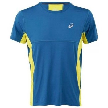 Asics Camiseta SS TOP AZUL AMARILLO FLUOR