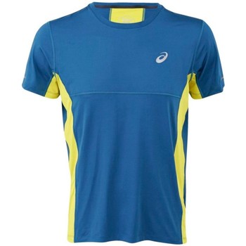 Asics Camiseta SS TOP AZUL AMARILLO FLUOR