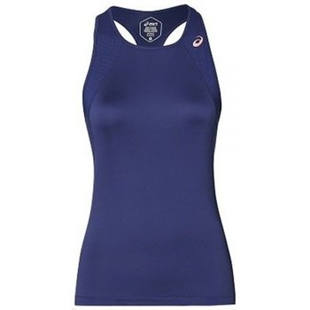 Asics Camiseta tirantes CAMISETA CLUB TANK TOP AZUL MARINO MUJER