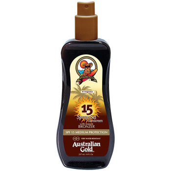 Australian Gold Protección solar SPRAY GEL WITH INSTANT BRONZER SPF15 237ML