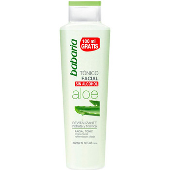 Babaria Tratamiento facial ALOE VERA TONICO 200ML SIN ALCOHOL + 100ML