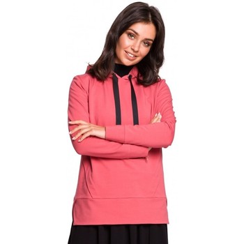 Be Jersey B123 Sudadera con capucha - coral