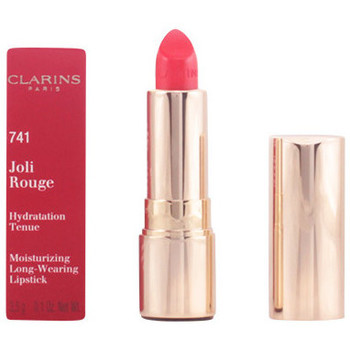 Clarins Pintalabios Joli Rouge Lipstick 741-red Orange