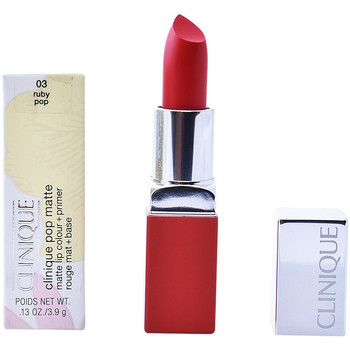 Clinique Pintalabios Pop Matte Lip Color + Primer 03-ruby Pop