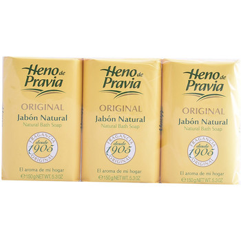 Heno De Pravia Productos baño Original Jabon Natural Lote 3 X 150 Gr