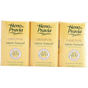 Heno De Pravia Productos baño ORIGINAL JABON NATURAL TRES PASTILLAS JABON 150GR