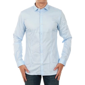 Jack & Jones Camisa manga larga 12097662 JJPRPARMA SHIRT L/S NOOS CASHMERE BLUE/SUPER SLIM