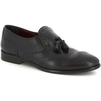 Leonardo Shoes Mocasines 266/2 DIVER IP NERO