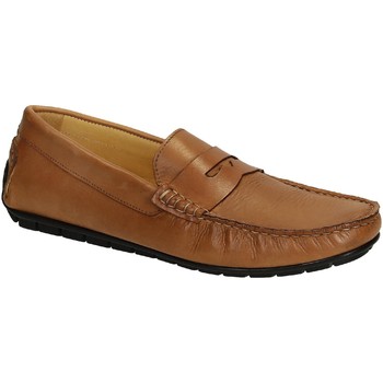 Leonardo Shoes Mocasines 503 VITELLO CUOIO FAUSTO