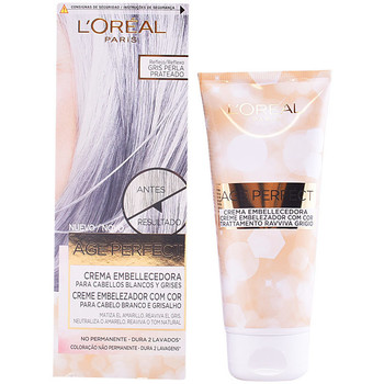 L'oréal Tratamiento capilar Age Perfect Crema Embellecedora Con Color 02-gris Perla