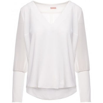 Makover Blusa K066 Blusa de gasa - color crudo