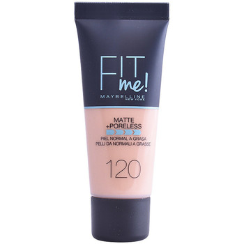 Maybelline New York Base de maquillaje Fit Me Matte+poreless Foundation 120-classic Ivory