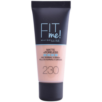 Maybelline New York Base de maquillaje Fit Me Matte+poreless Foundation 230-buff Naturel