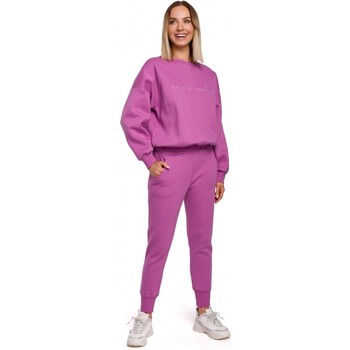 Moe Pantalón chandal M535 Pantalones jogger con cintura elástica - lavanda