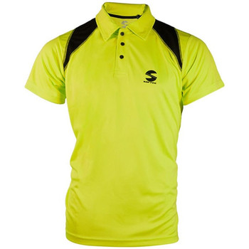 Softee Polo POLO PADEL REFLEX AMARILLO FLUOR NEGRO