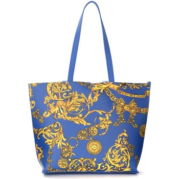 Versace Jeans Couture Bolso Bolso Shopping azul con estampa