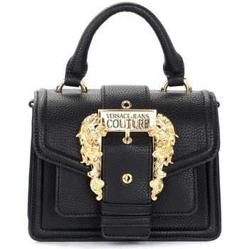 Versace Jeans Couture Bolso de mano Bolso de mano de ecopiel negra