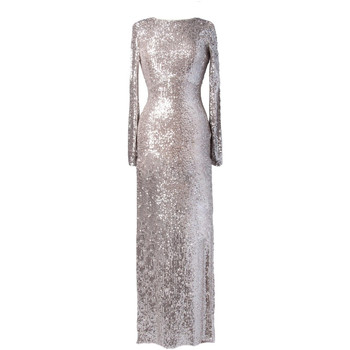 Aniye By Vestido largo LONG-FOLIE-HOT-SILVER