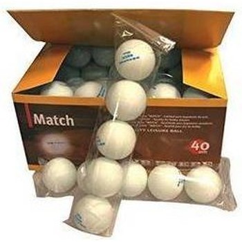 Enebe Complemento deporte Pelotas Tenis Mesa SPORT 40 mm Blanco Caja 60 bolas