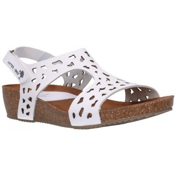 Interbios Sandalias 5372 napa blanco Mujer Blanco