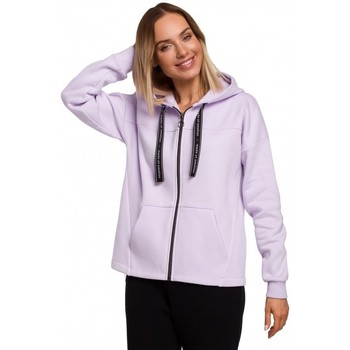 Moe Jersey M550 Sudadera con cremallera - lila